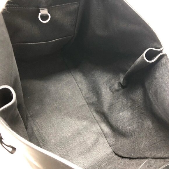 LOEWE hammock Medium 2WAY Hand Bag Leather Black/SilverHardware - Picture 12 of 14